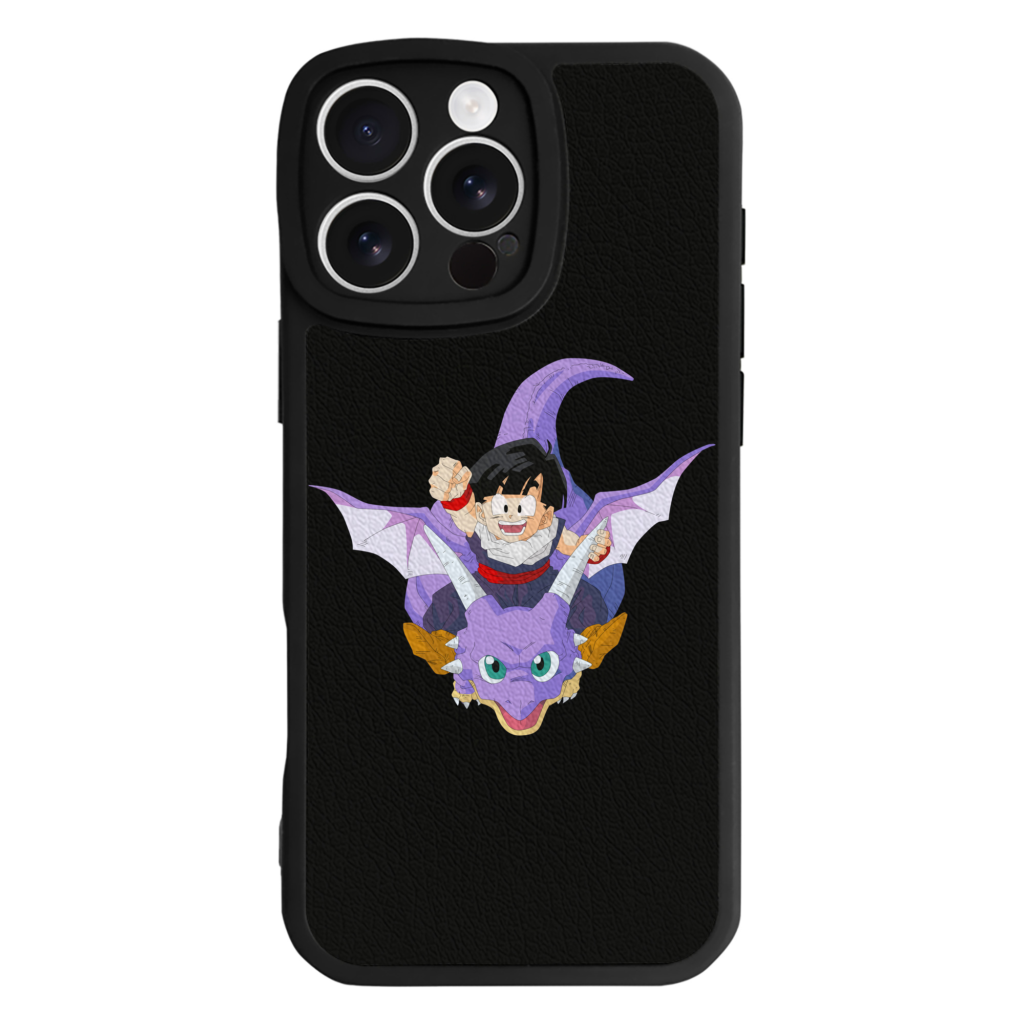 （画像用） ドラゴンボール DRAGON BALL 【iPhone 16シリーズ対応】シリコンスマホケース（レザー調） 材質：シリコン